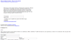 Desktop Screenshot of login.interpretermagazine.org